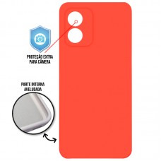 Capa Motorola Moto E13 - Cover Protector Goiaba